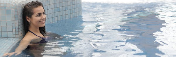 Girl in pool